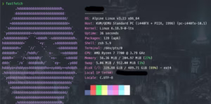 Alpine Linux VM High Power Usage