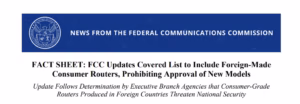 The FCC Banning New Consumer Wi-Fi Router Models